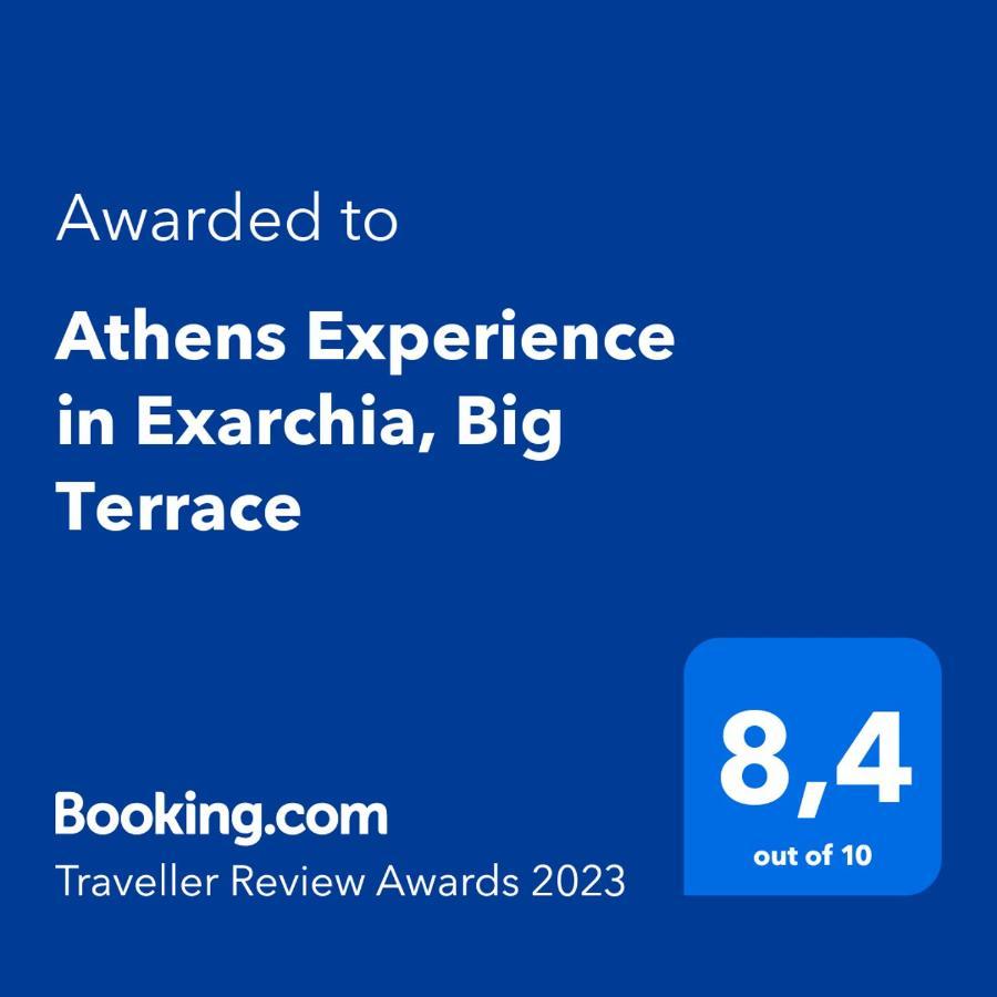 Athens Experience In Exarchia, Big Terrace Apartment Exterior photo